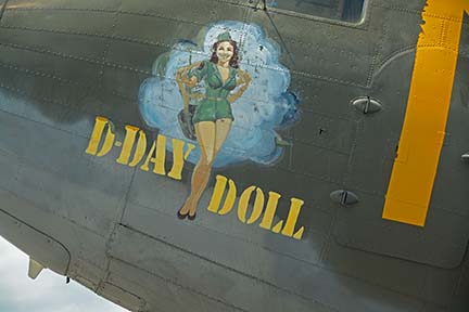 Douglas C-53D Skytrooper N45366 D-Day Doll, April 29, 2016